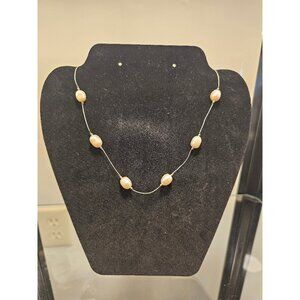 Large Freshwater Pearl Collar Necklace